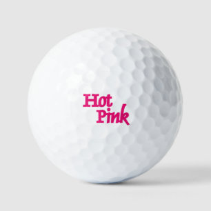 Balles De Golf Hot rose Blancs de golf à valeur blanche 12 pk
