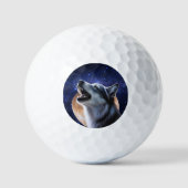 Balles De Golf Howling Wolf (Recto)