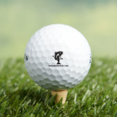 Balles de golf HulaMan 3 Pack (T-shirt Insitu)