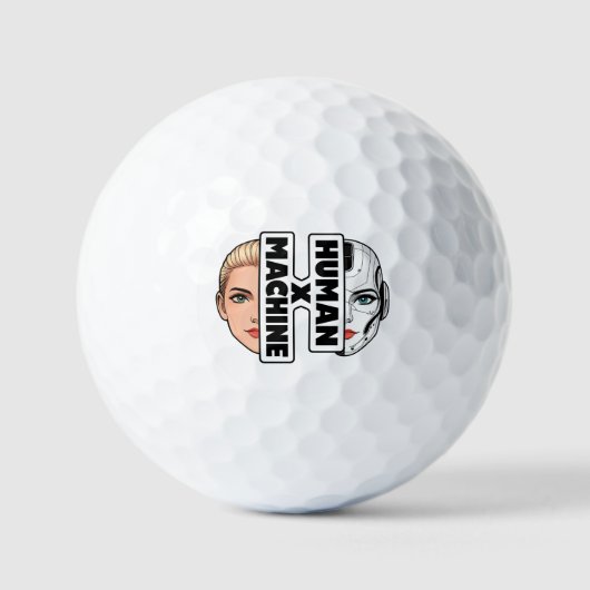 Balles De Golf HUMAN x MACHINE (Recto)
