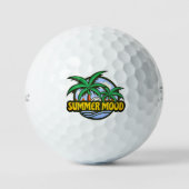 Balles De Golf Humeur d'été (Recto)