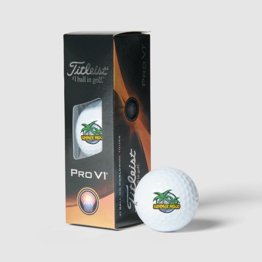 Balles De Golf Humeur d'été (Conditionnement)