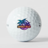 Balles De Golf Humeur d'été (Recto)