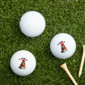 Balles de golf humoristiques personnalisées - F Ca (Herbe in situ)