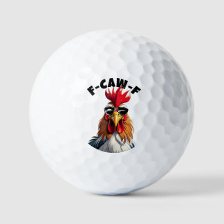 Balles de golf humoristiques personnalisées - F Ca