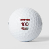Balles De Golf Hustle 100 (Devant)