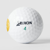 Balles De Golf I AM A PRO | Custom Golden Golf Ball (Logo)