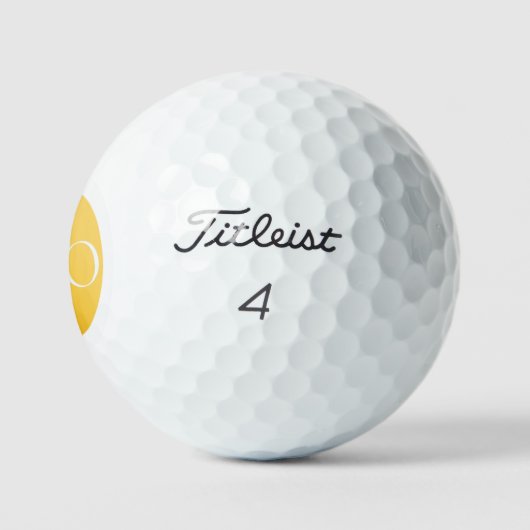 Balles De Golf I AM A PRO | Custom Golden Golf Ball (Logo)