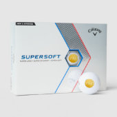 Balles De Golf I AM A PRO - Custom Golden Golf Ball (Conditionnement)