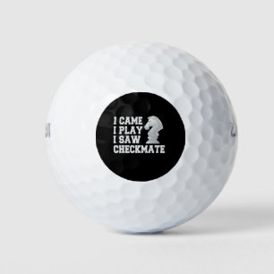 Balles De Golf I Cams I Play I Saw Checkmate Funny Chess