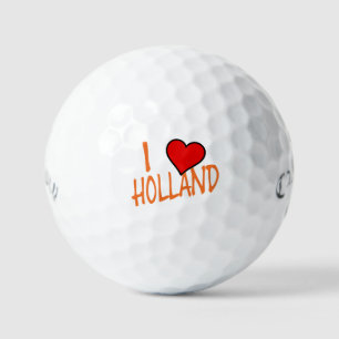 Balles De Golf I Heart Holland ou sur le poids css gbcnt