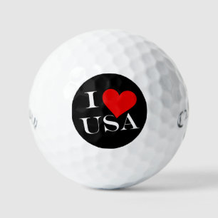 Balles De Golf I Heart USA en poids css gbcnt