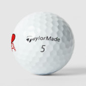 Balles De Golf I Heart USA superposition tmtp5 gbcnt (Logo)