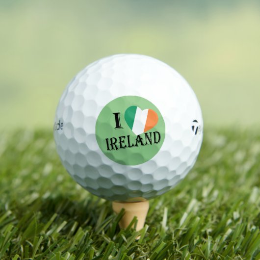 Balles De Golf I Heartflag Irlande bk tmtp5 gbcnt (T-shirt Insitu)