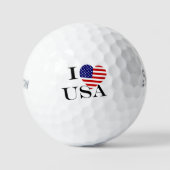 Balles De Golf I Heartflag USA bk ssf gbcnt (Recto)