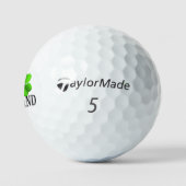Balles De Golf I Irlande Shamrock bk tmtp5 gbcnt (Logo)