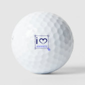 Balles De Golf I Love Animate (Devant)