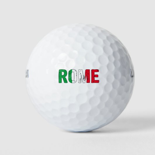 Balles De Golf I love Rome (Devant)