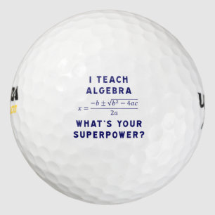 Balles De Golf I Teach Algebra / What's Your Superpower?