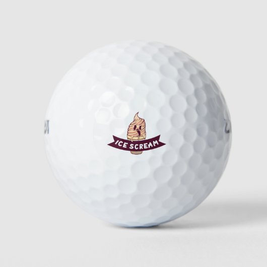 Balles De Golf Ice Scream (Devant)