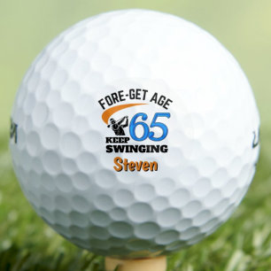 Balles De Golf Idée cadeau drôle pour les 65 ans d'un golfeur