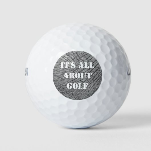 Balles De Golf Il s'agit de Golf moderne peau d'éléphant (Devant)