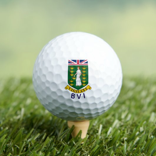 Balles De Golf Îles Vierges britanniques (T-shirt Insitu)