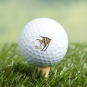 Balles De Golf Illustration d'angelfish (T-shirt Insitu)