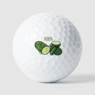 Balles De Golf Illustration de combre