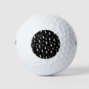 Balles De Golf Illustration de fantôme gothique effrayant