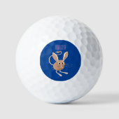 Balles De Golf Illustration de jerboa aux longues oreilles (Recto)