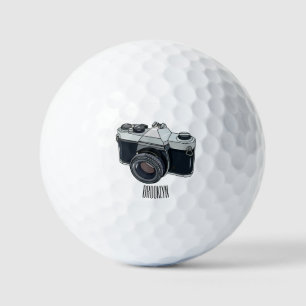 Balles De Golf Illustration de la caméra