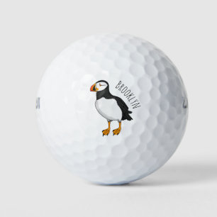 Balles De Golf Illustration de macareux de l'Atlantique