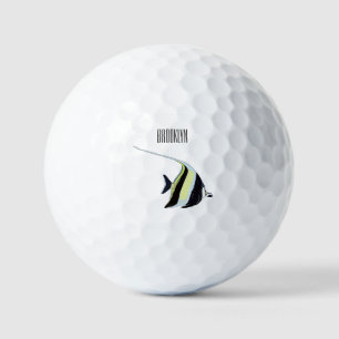 Balles De Golf illustration de poisson idole de Mozart en dessin