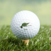 Balles De Golf Illustration du caméléon de Jackson (T-shirt Insitu)
