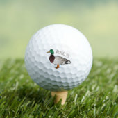 Balles De Golf Illustration du canard de Majard (T-shirt Insitu)