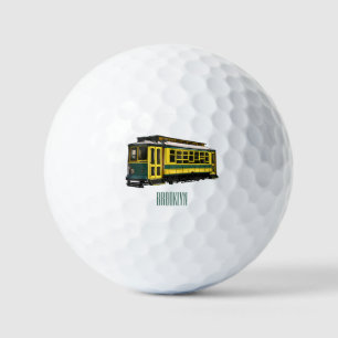 Balles De Golf Illustration du chariot Mata