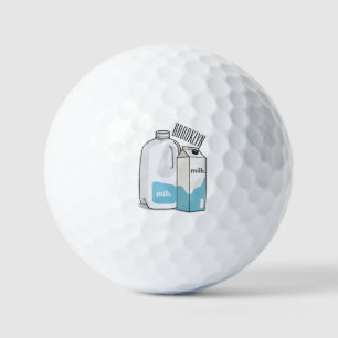Balles De Golf Illustration du lait