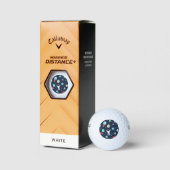 Balles De Golf Illustration du Motif spatial (Emballage)