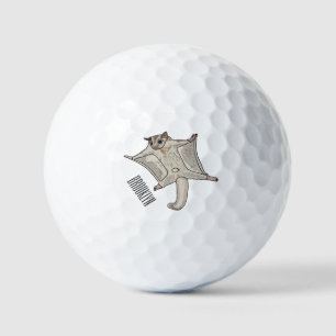 Balles De Golf Illustration du planeur à sucre