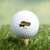 Balles De Golf Illustration d'un autobus scolaire (T-shirt Insitu)