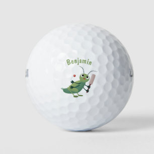 Balles De Golf Illustration d'un insecte du cricket vert mou