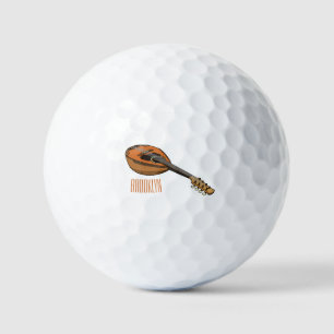 Balles De Golf Illustration en mandoline