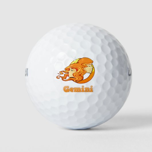 Balles De Golf Illustration Gemini (Devant)
