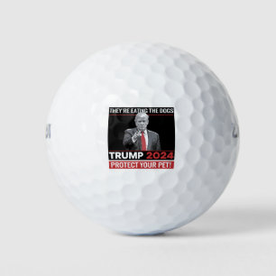 Balles De Golf Ils mangent le débat Trump 2024 sur les chiens