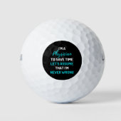 Balles De Golf I'm A Physician To Save Time Let's Assume (Devant)