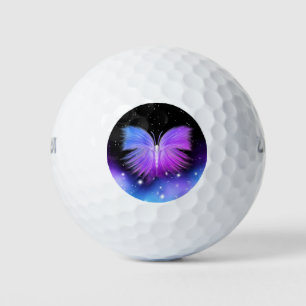 Balles De Golf Imaginaire spatial Papillon cosmique