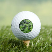 Balles De Golf Impression botanique verte Ivy (T-shirt Insitu)