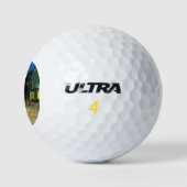 Balles De Golf Impressionnisme Vincent Van Gogh Autoportrait Famo (Logo)