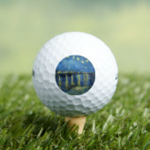 Balles De Golf Impressionnisme Vincent Van Gogh Starry Starry Nui (T-shirt Insitu)